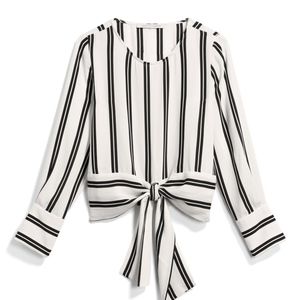 Carolina Tie Knot Blouse - NWT
